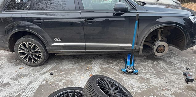 Шиномонтаж Audi Q7
