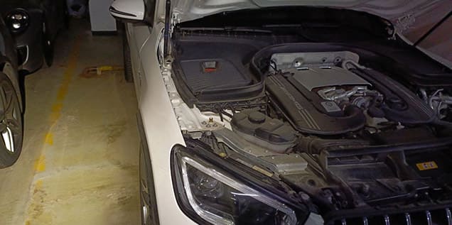 Замена Акб Mercedes Benz glc 63 amg 2019 - фото №1